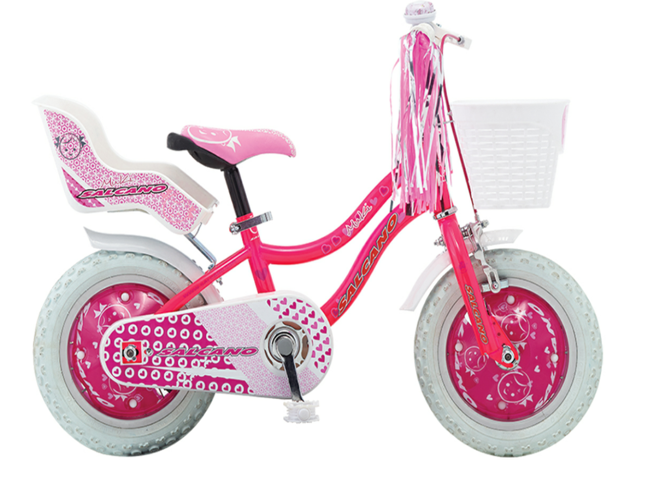 Salcano Muki 14 Inch Wheel Kids Bike Pink